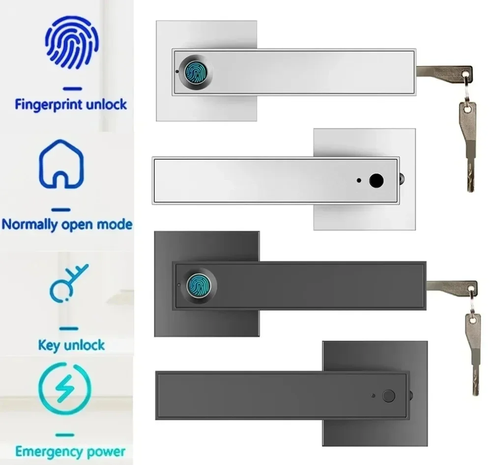 Unique Electronics Gadgets - New Smart Door Lock With Bluetooth-compatible