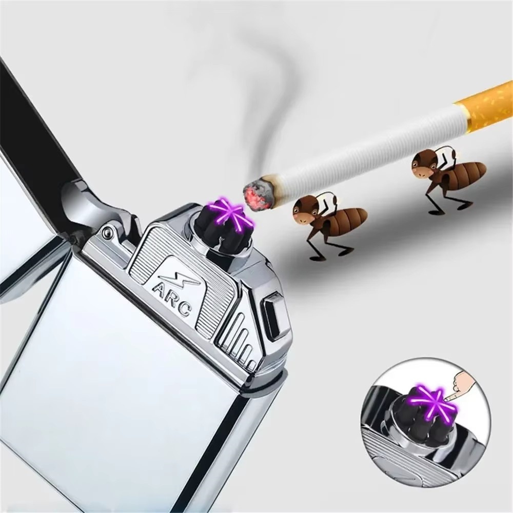 New Six Arcs Lighter Windproof - Electronics Gadgets To Gift review and price