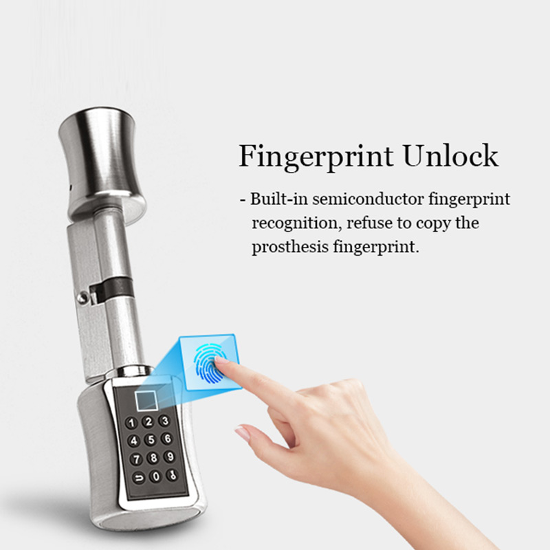 Fingerprint Smart Cylinder Loc - Unique Electronics Gadgets review and price