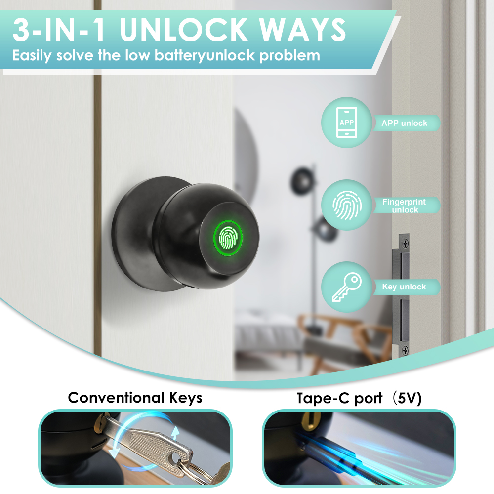Tuya Electronic Door Lock Smar - Unique Electronics Gadgets review and price