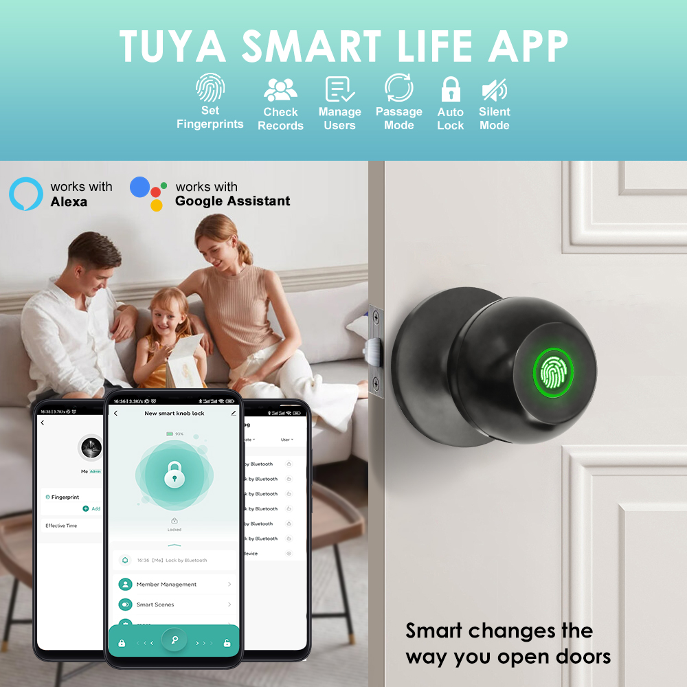 Tuya Electronic Door Lock Smar - Unique Electronics Gadgets review and price