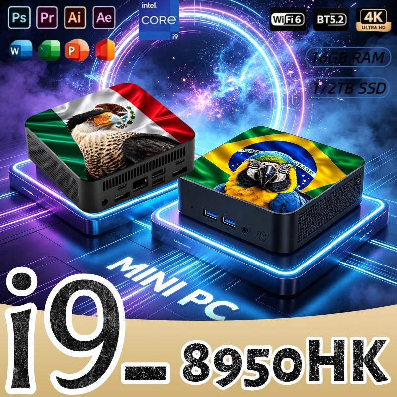 Mini PC Core i9-8950HK 16GB RA - Mini Pc Windows review and price
