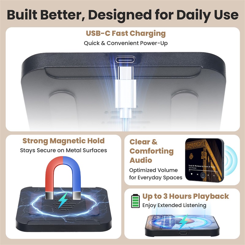 Quran Magnet Speaker for Fridg - Gadget Q review and price