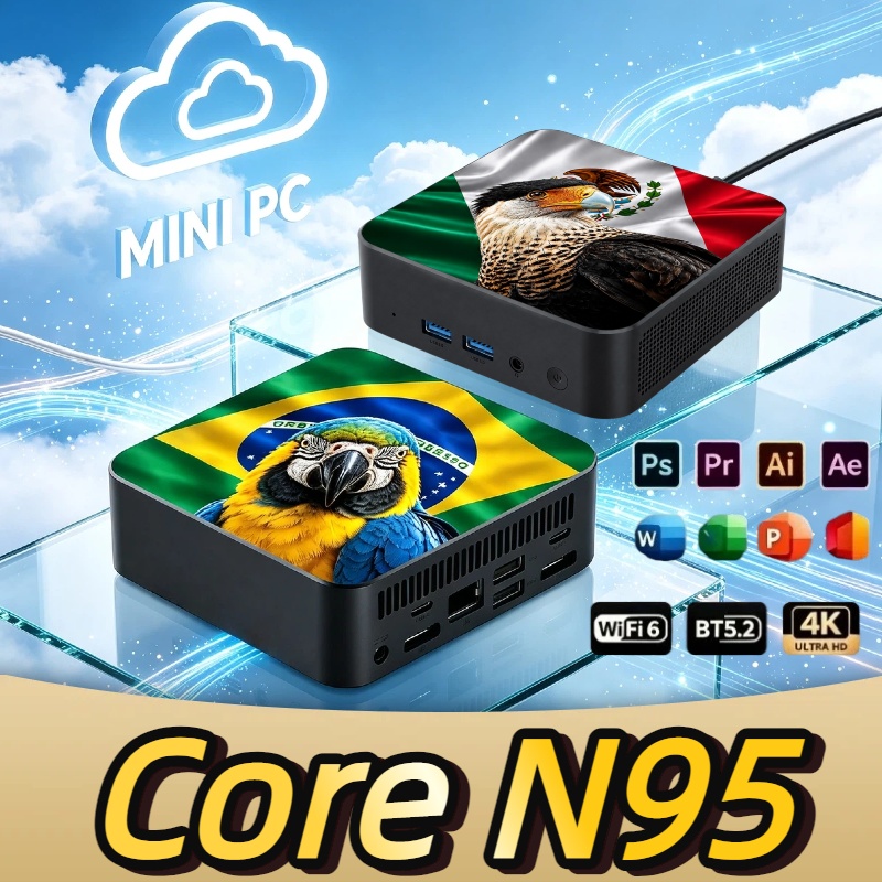 New 2026 Mexico Brazil Flag Hi - Mini Pc Windows review and price
